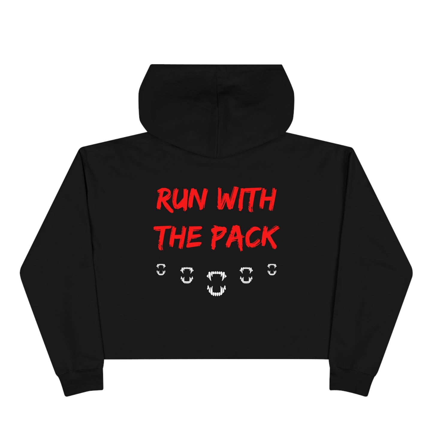 GFWP "Run With The Pack" Crop Hoodie