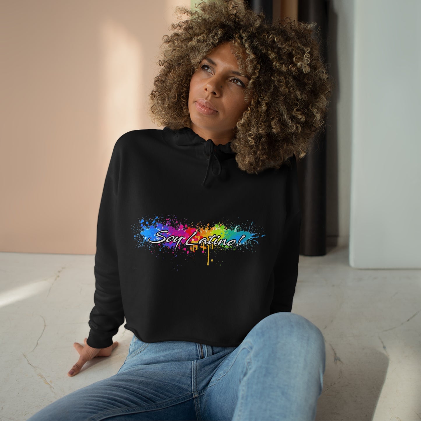 GFWP "Soy Latino" Crop Hoodie