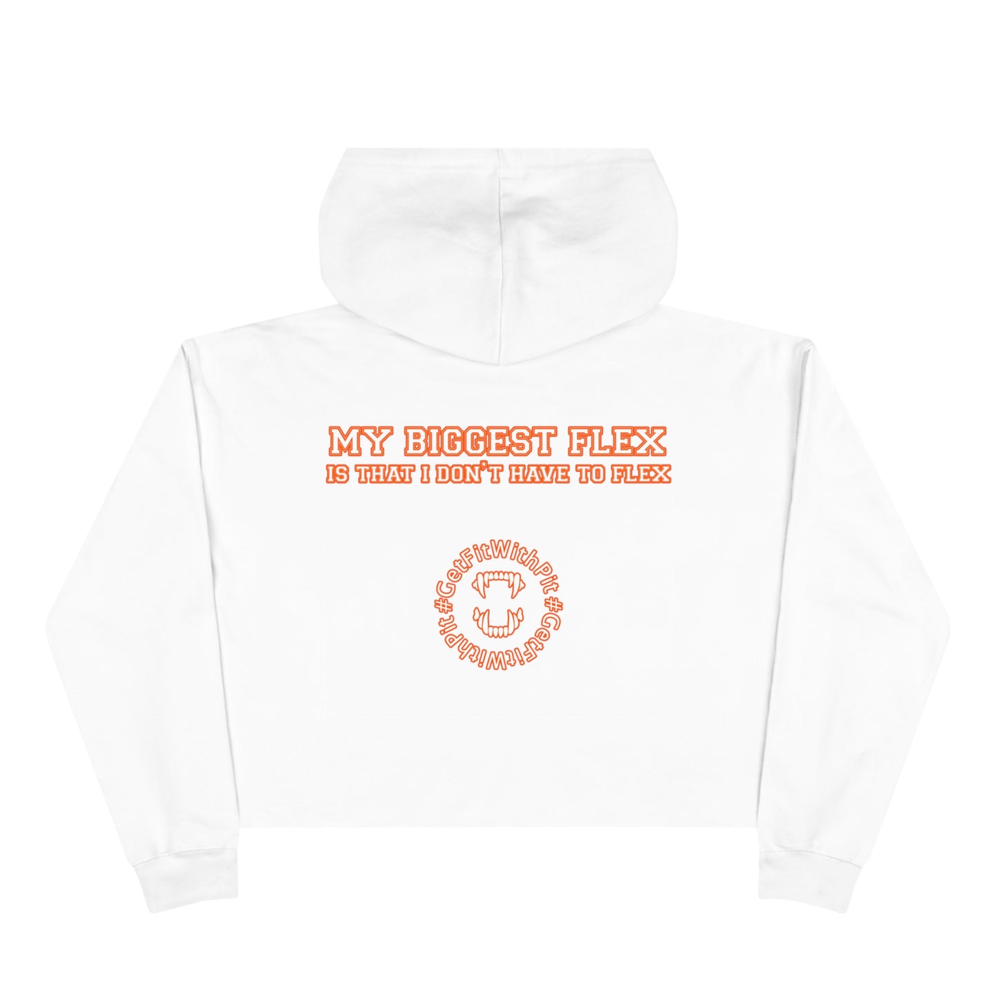 GFWP "My Biggest Flex" Crop Hoodie