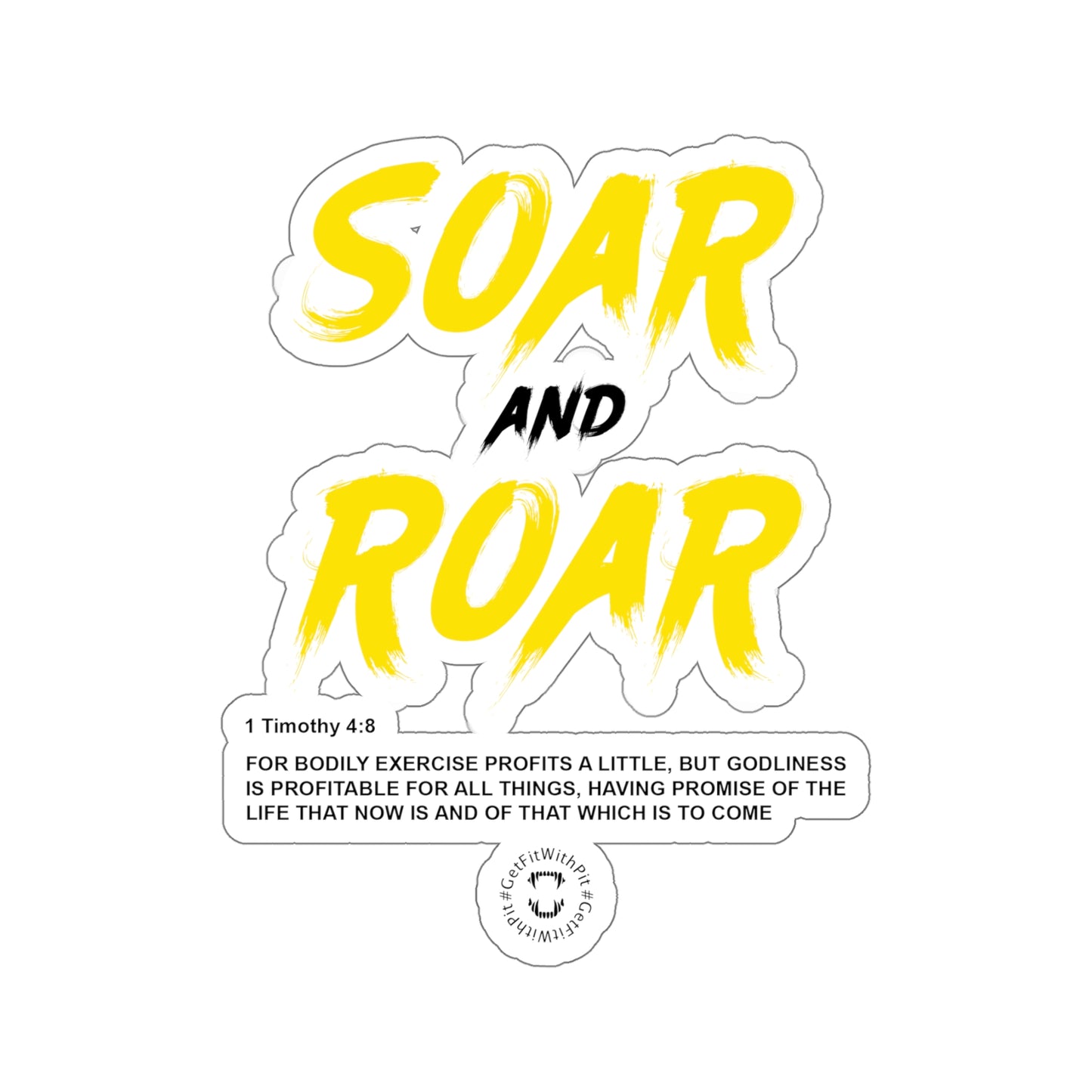 GFWP "Soar and Roar" Cut Stickers