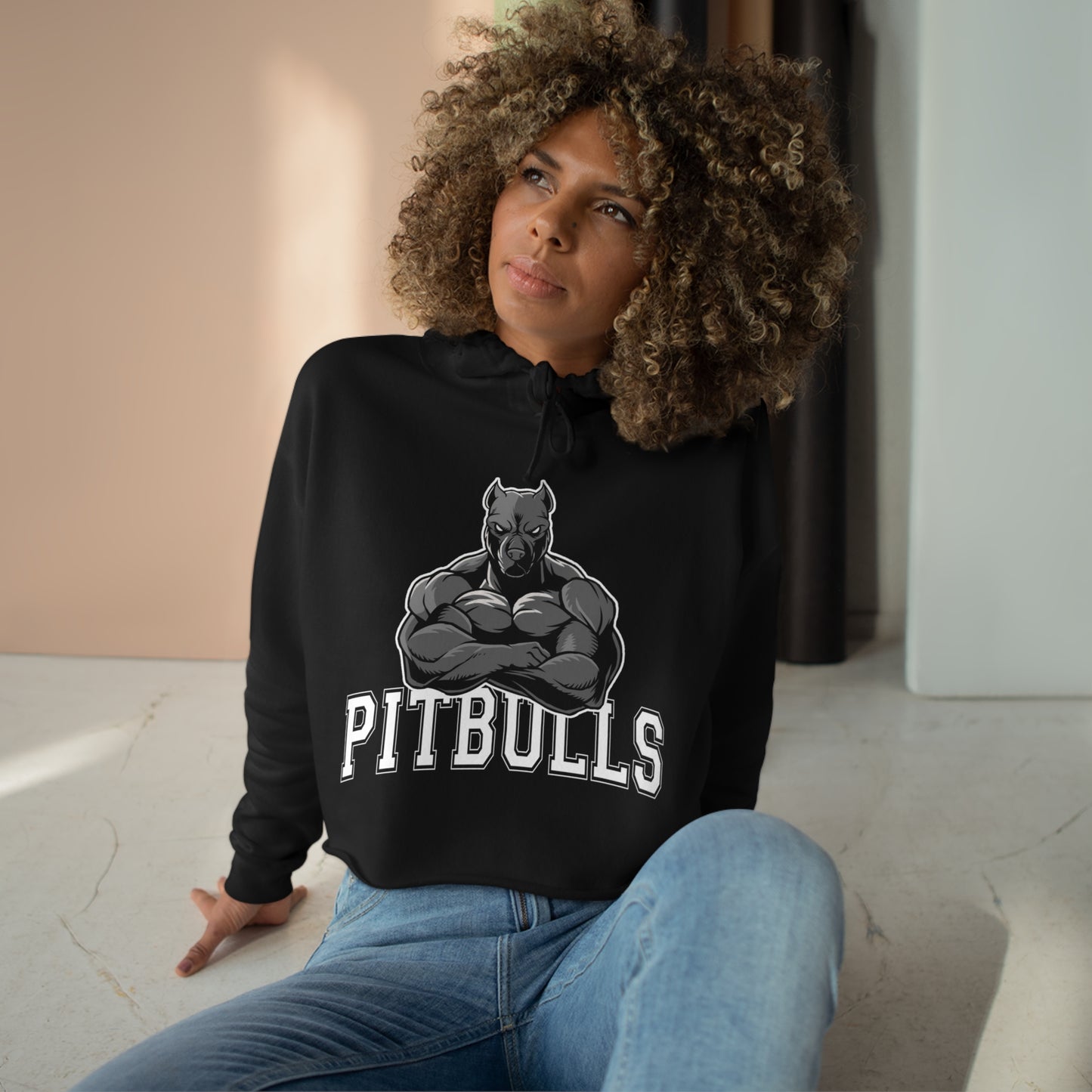 GFWP "My Biggest Flex" Crop Hoodie