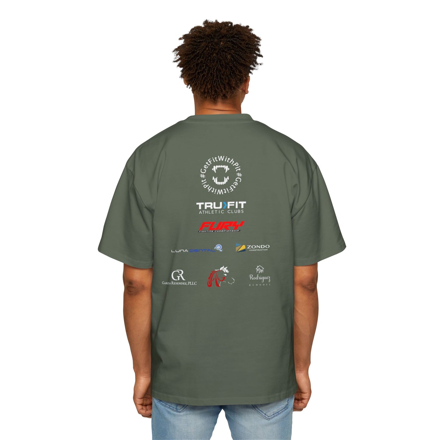 GFWP "Chris Cuadra" Fight Shirt Oversized Tee
