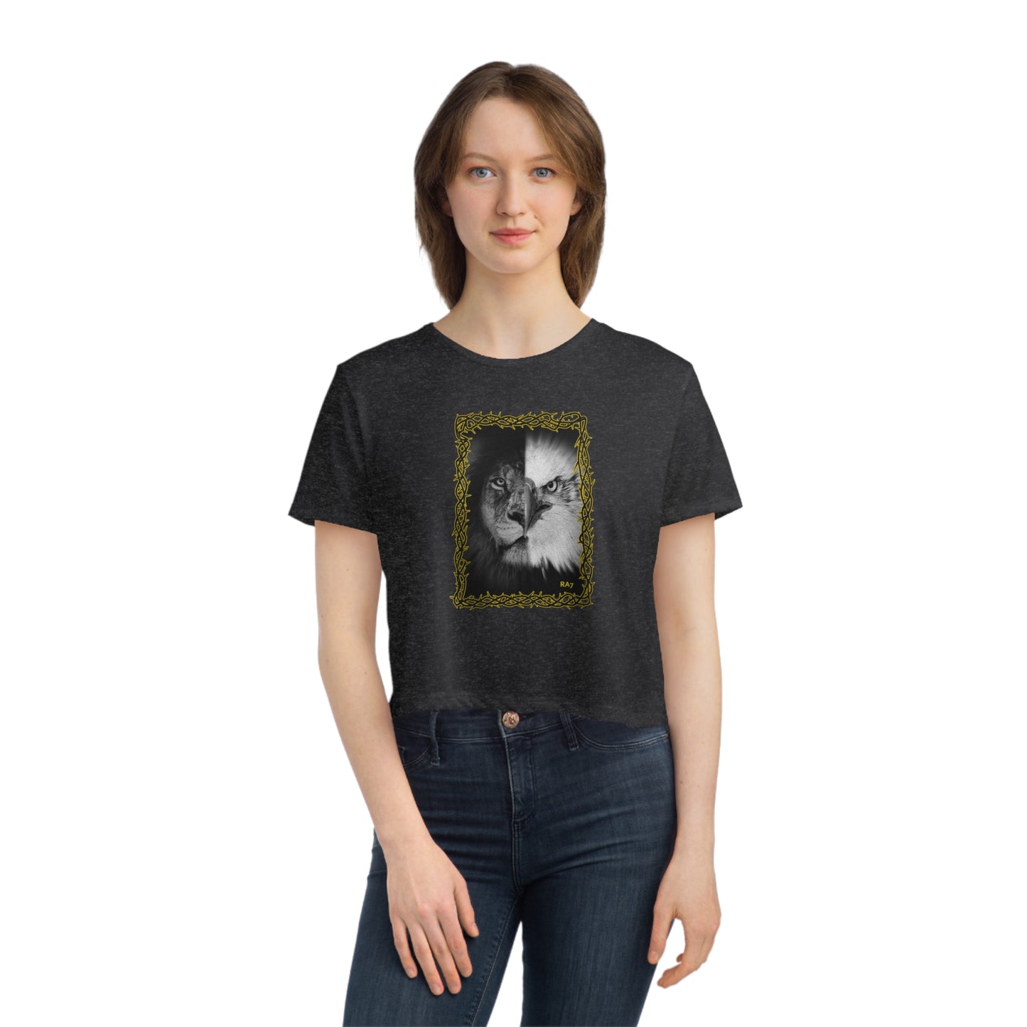 GFWP "Soar and Roar" Flowy Crop Top