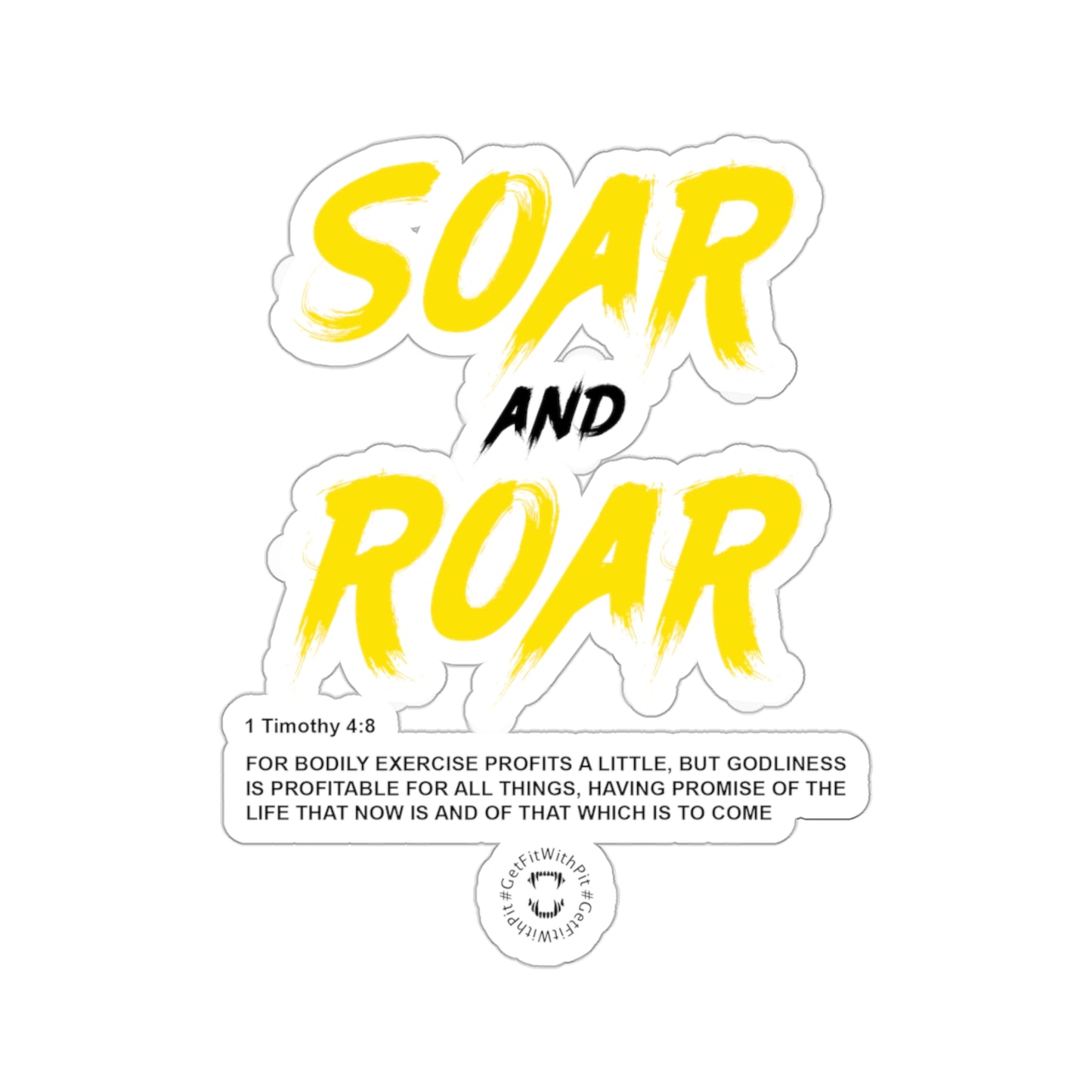 GFWP "Soar and Roar" Cut Stickers