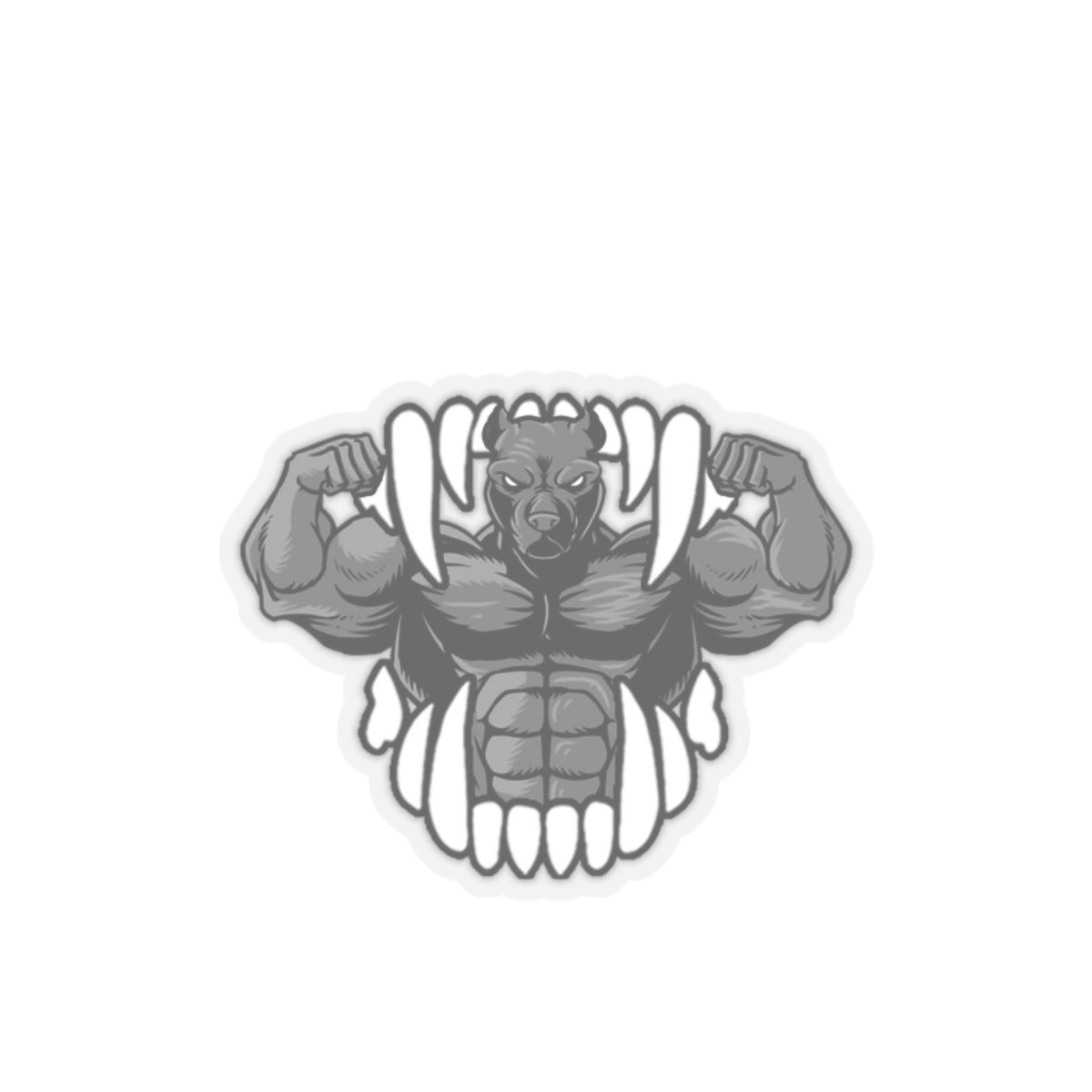 GFWP "Pitbulls Lock In" Cut Stickers