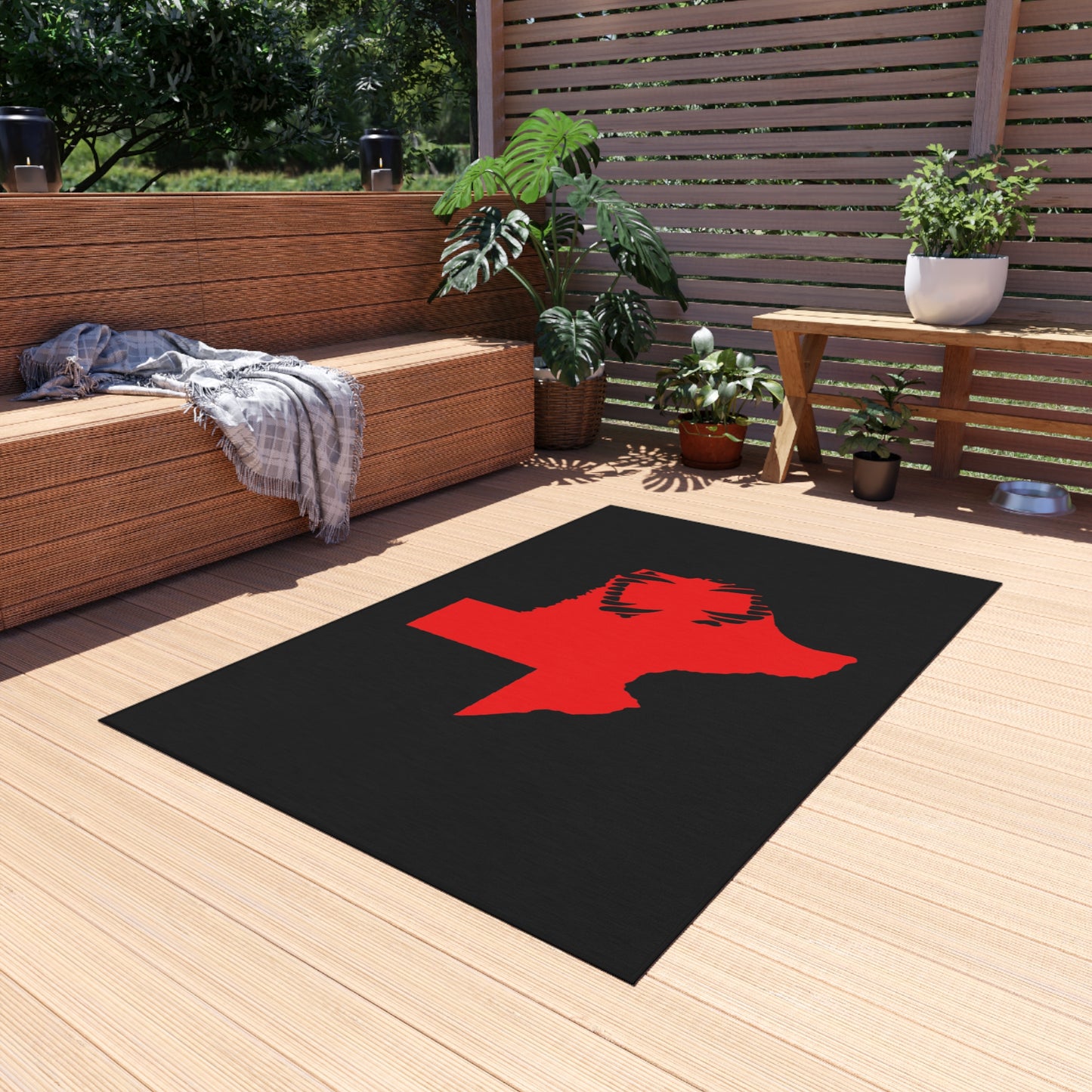 GFWP "Texas Bred" Outdoor Rug