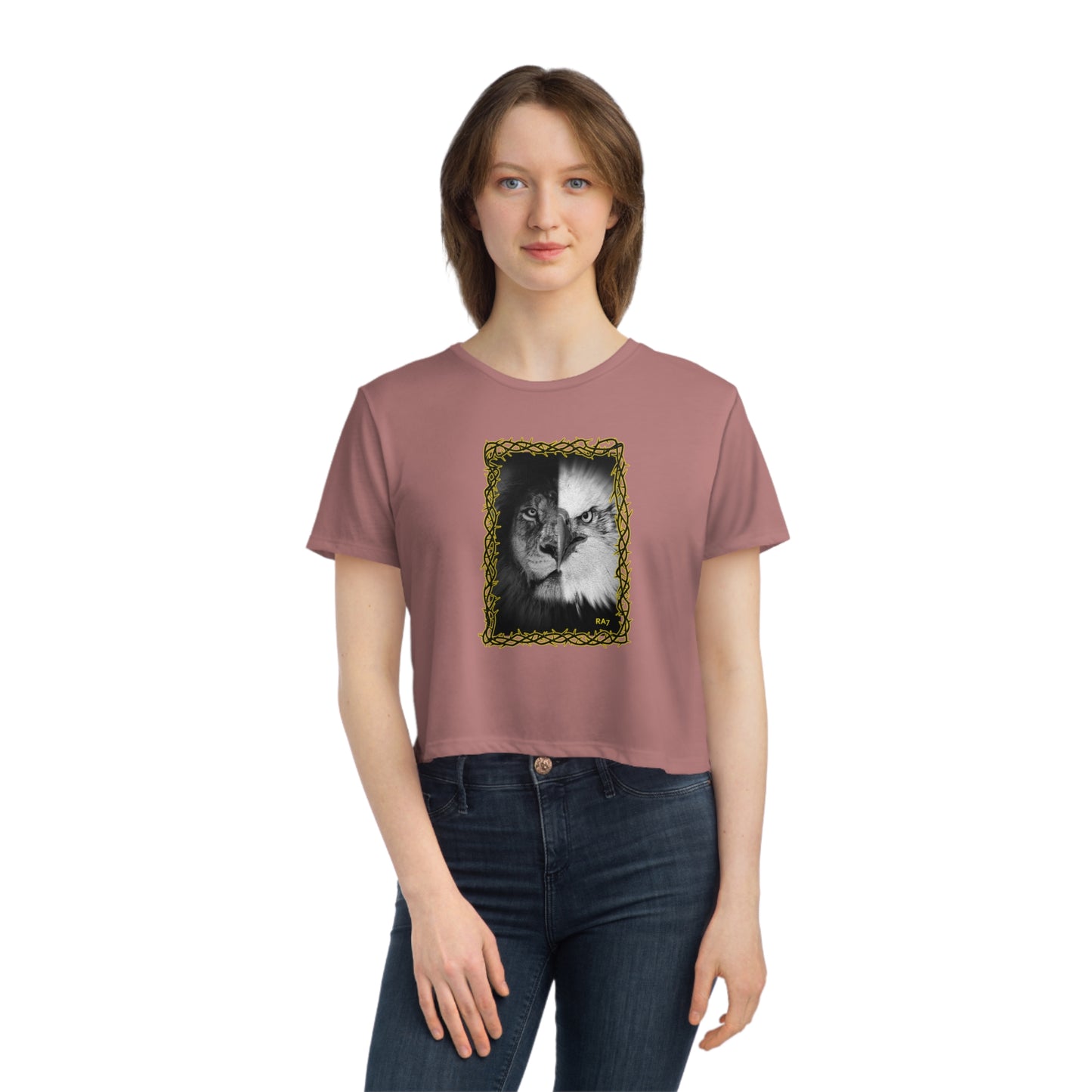 GFWP "Soar and Roar" Flowy Crop Top