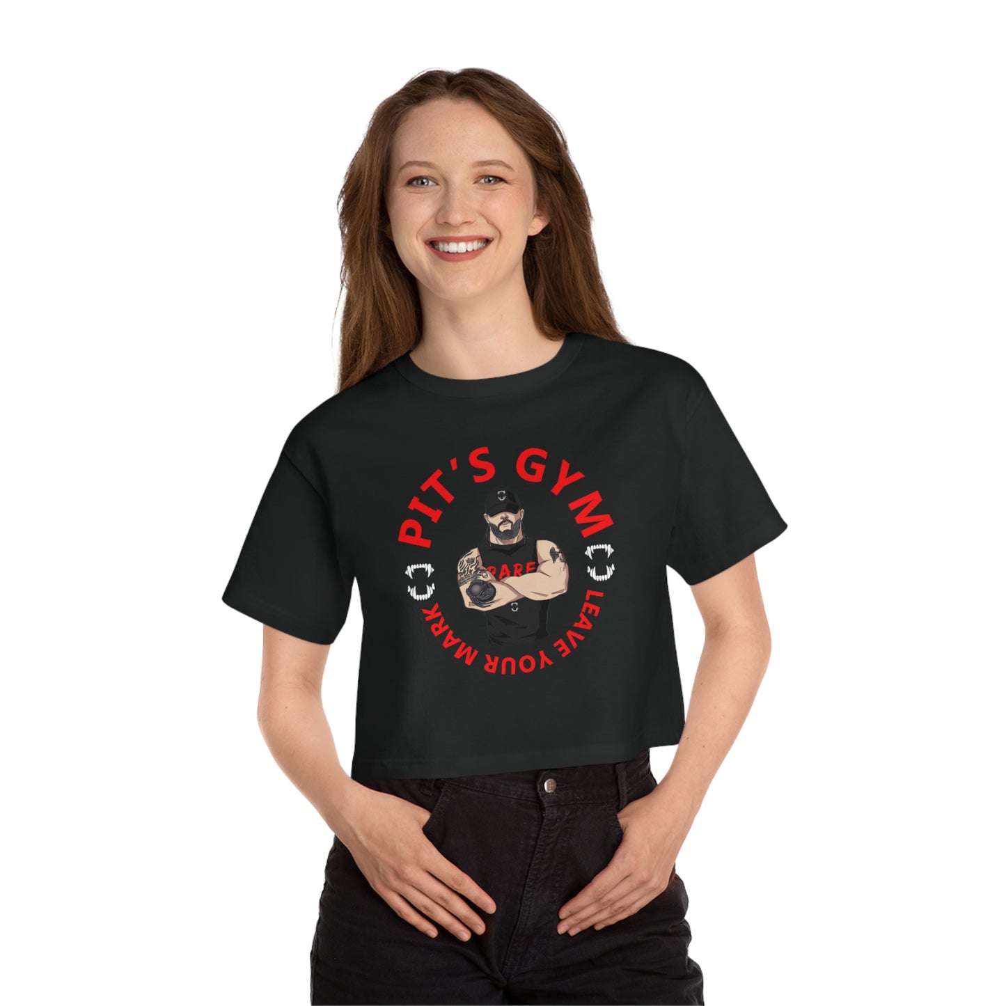 GFWP "Pit's Gym" Crop Top