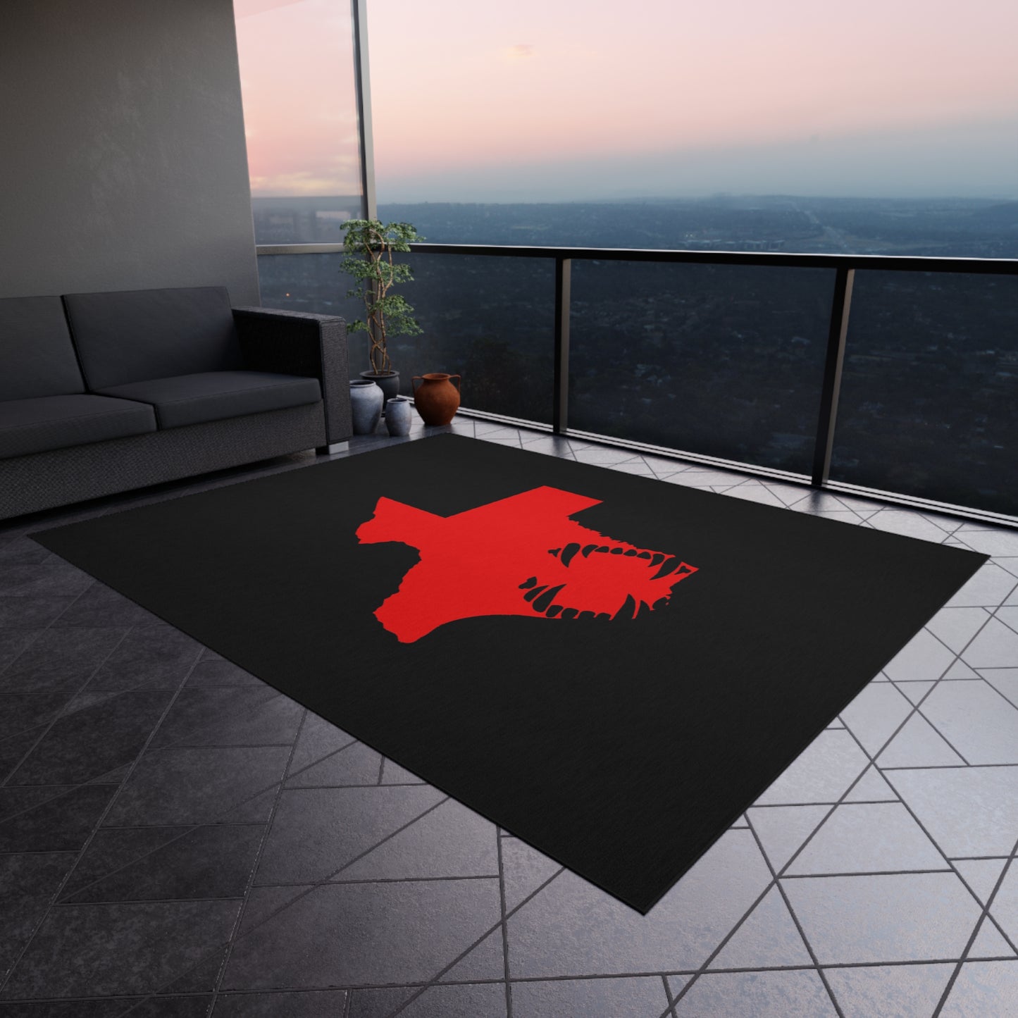 GFWP "Texas Bred" Outdoor Rug