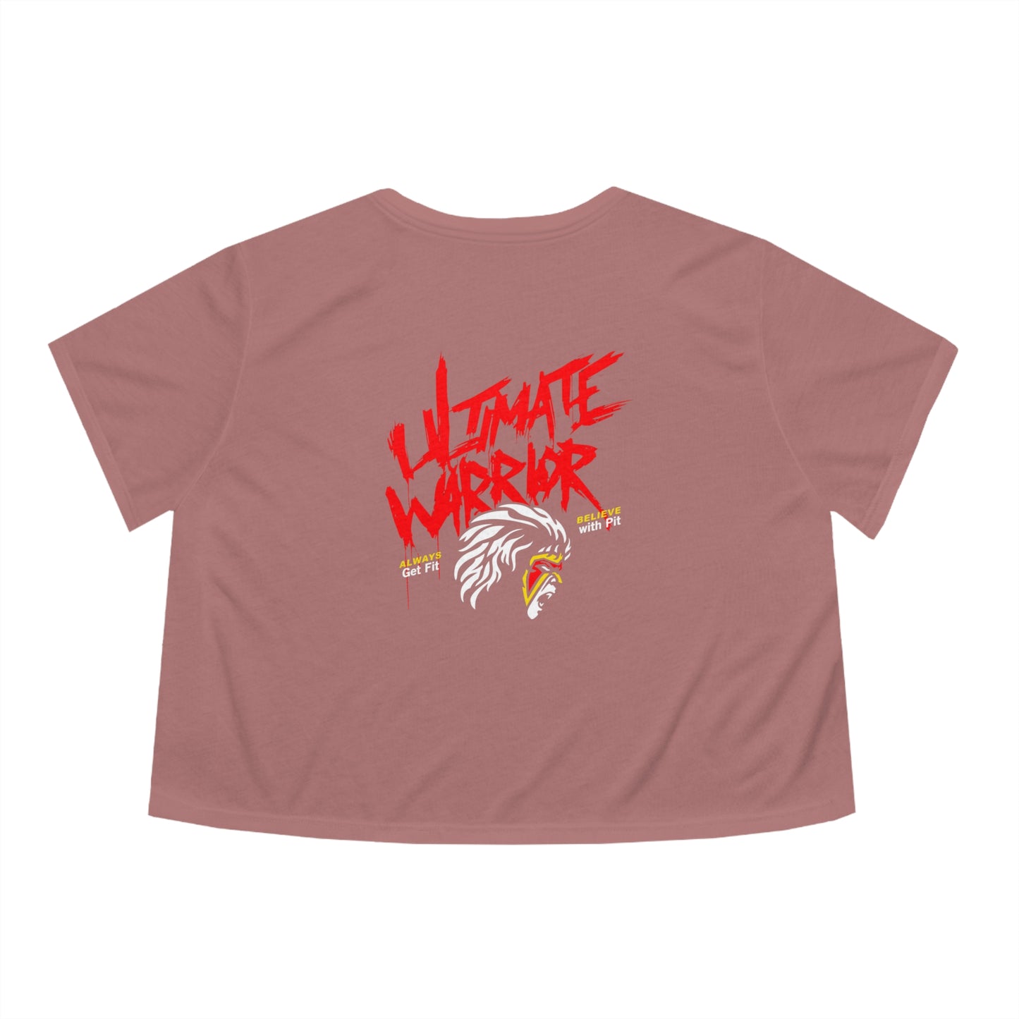 GFWP "Always Believe" Flowy Crop Top
