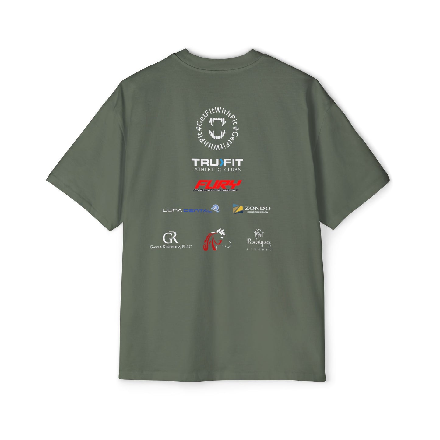 GFWP "Chris Cuadra" Fight Shirt Oversized Tee