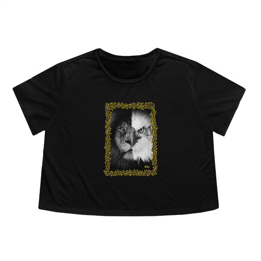 GFWP "Soar and Roar" Flowy Crop Top