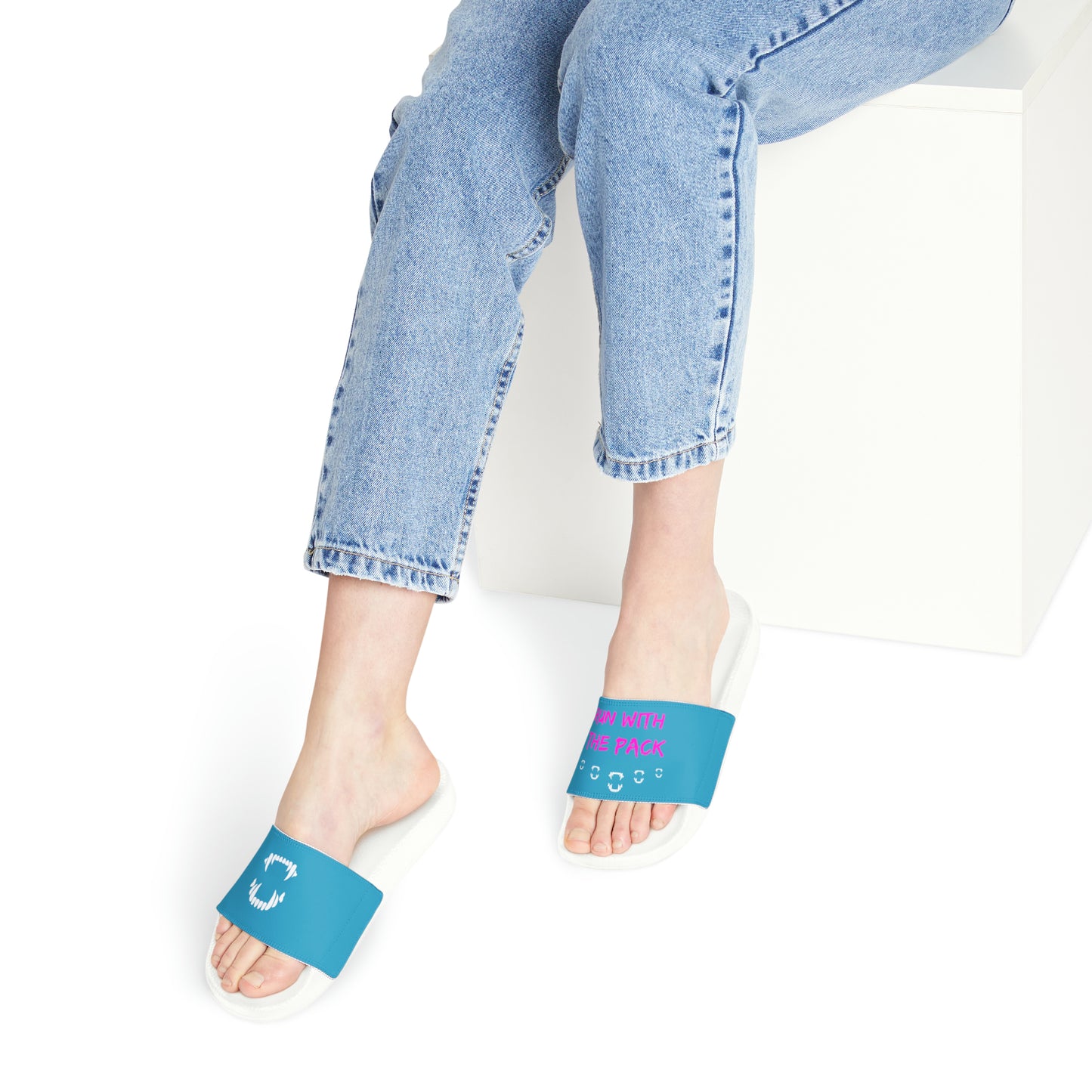 GFWP "Run With The Pack" Women's Slide Sandals