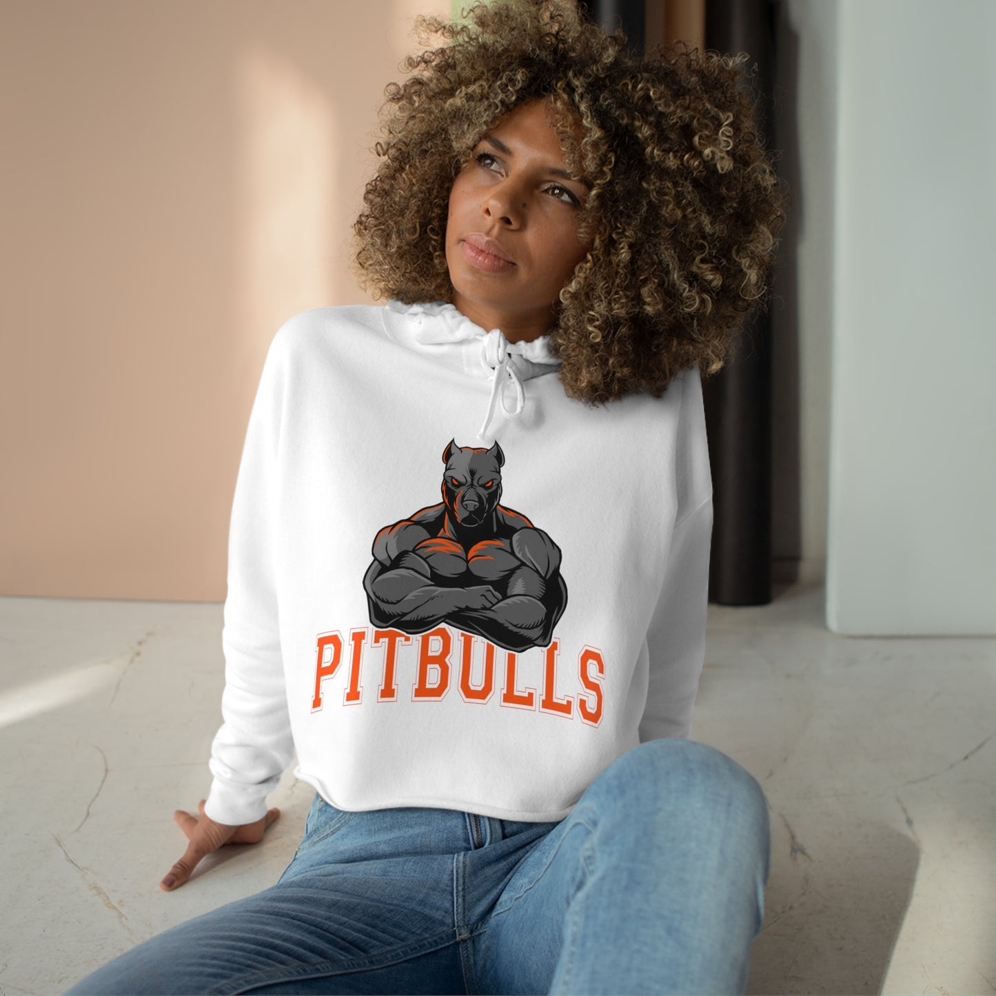 GFWP "My Biggest Flex" Crop Hoodie