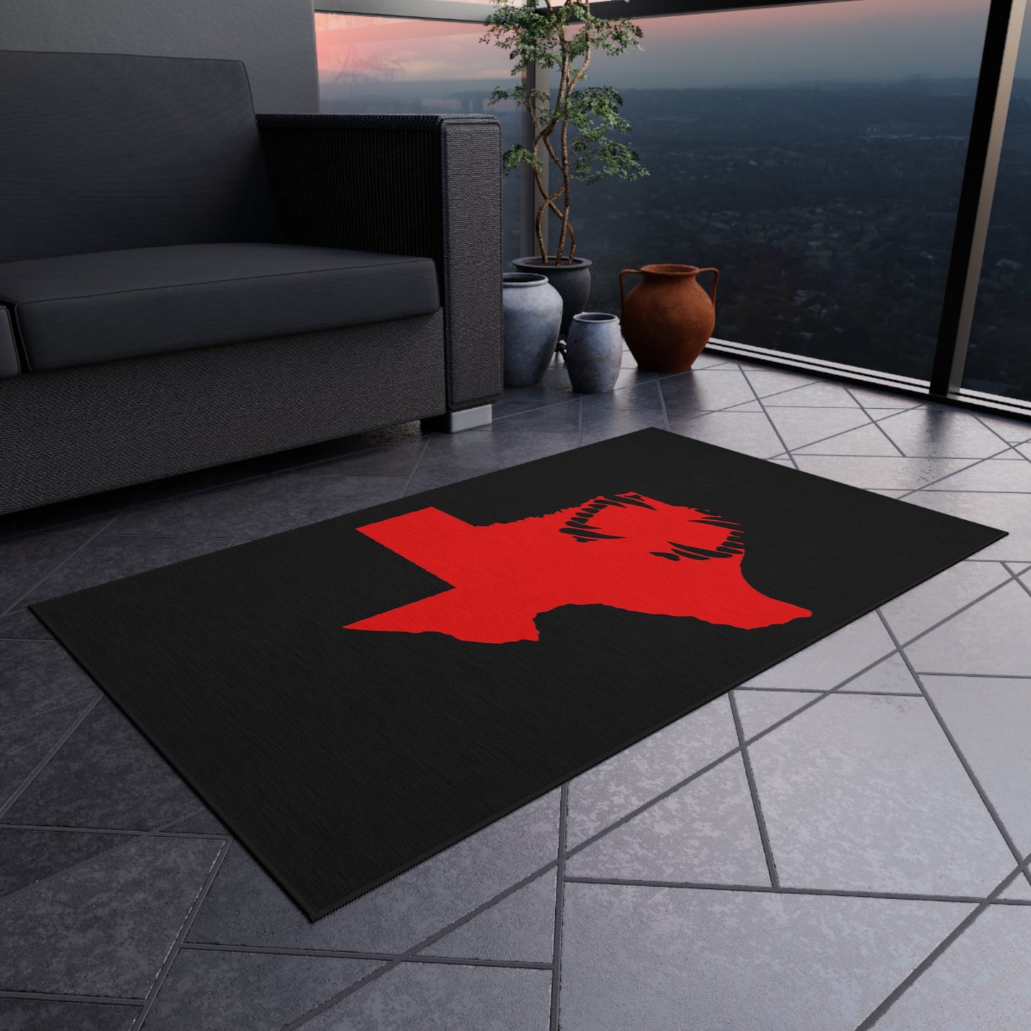 GFWP "Texas Bred" Outdoor Rug