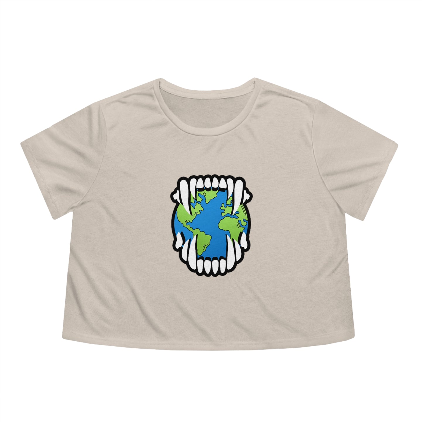 GFWP "Leave Your Mark" World Flowy Crop Top