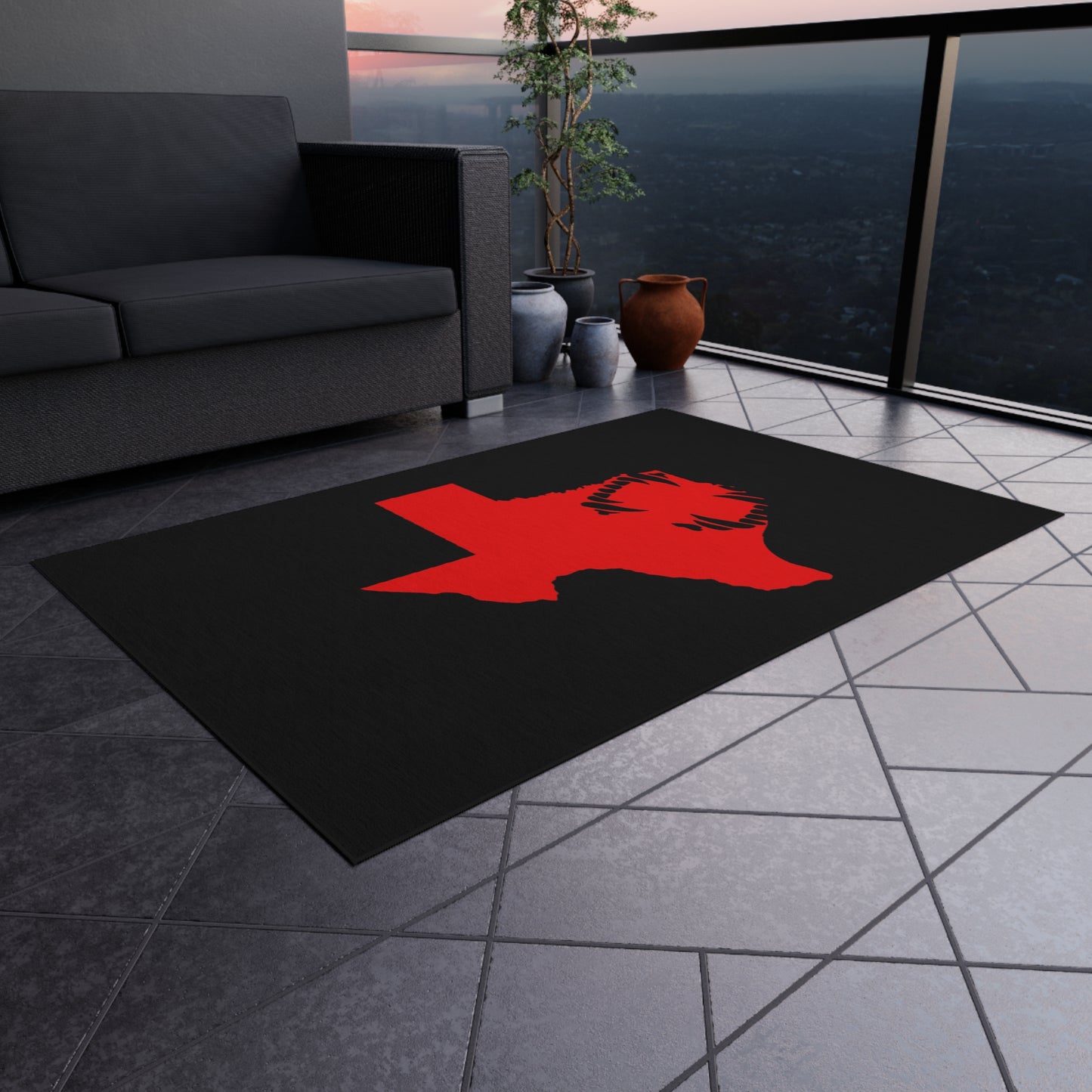 GFWP "Texas Bred" Outdoor Rug