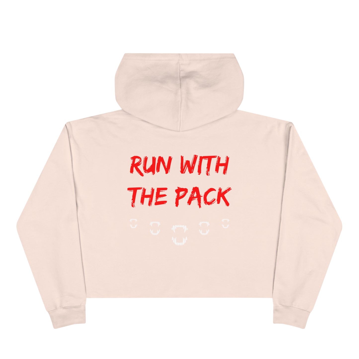 GFWP "Run With The Pack" Crop Hoodie