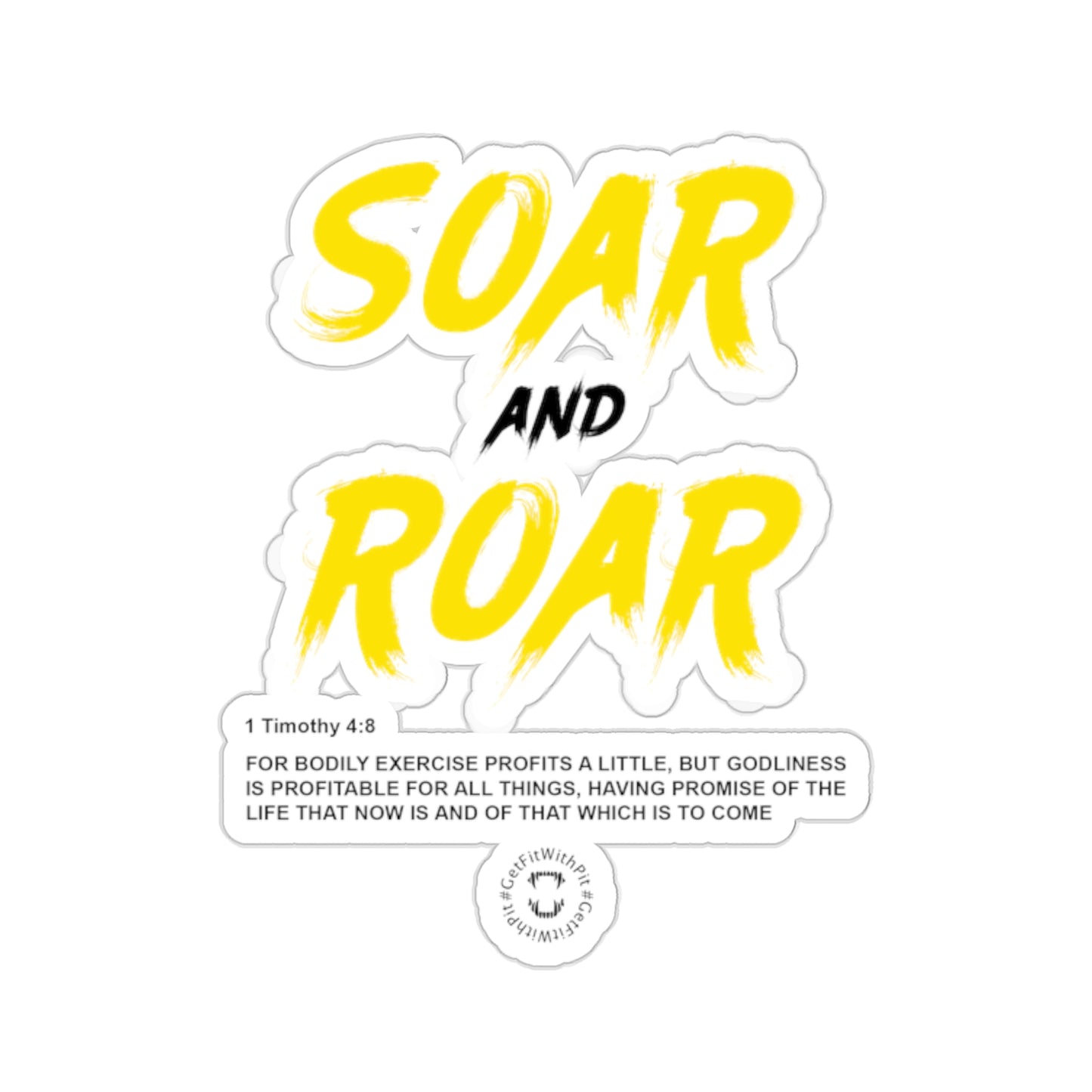 GFWP "Soar and Roar" Cut Stickers