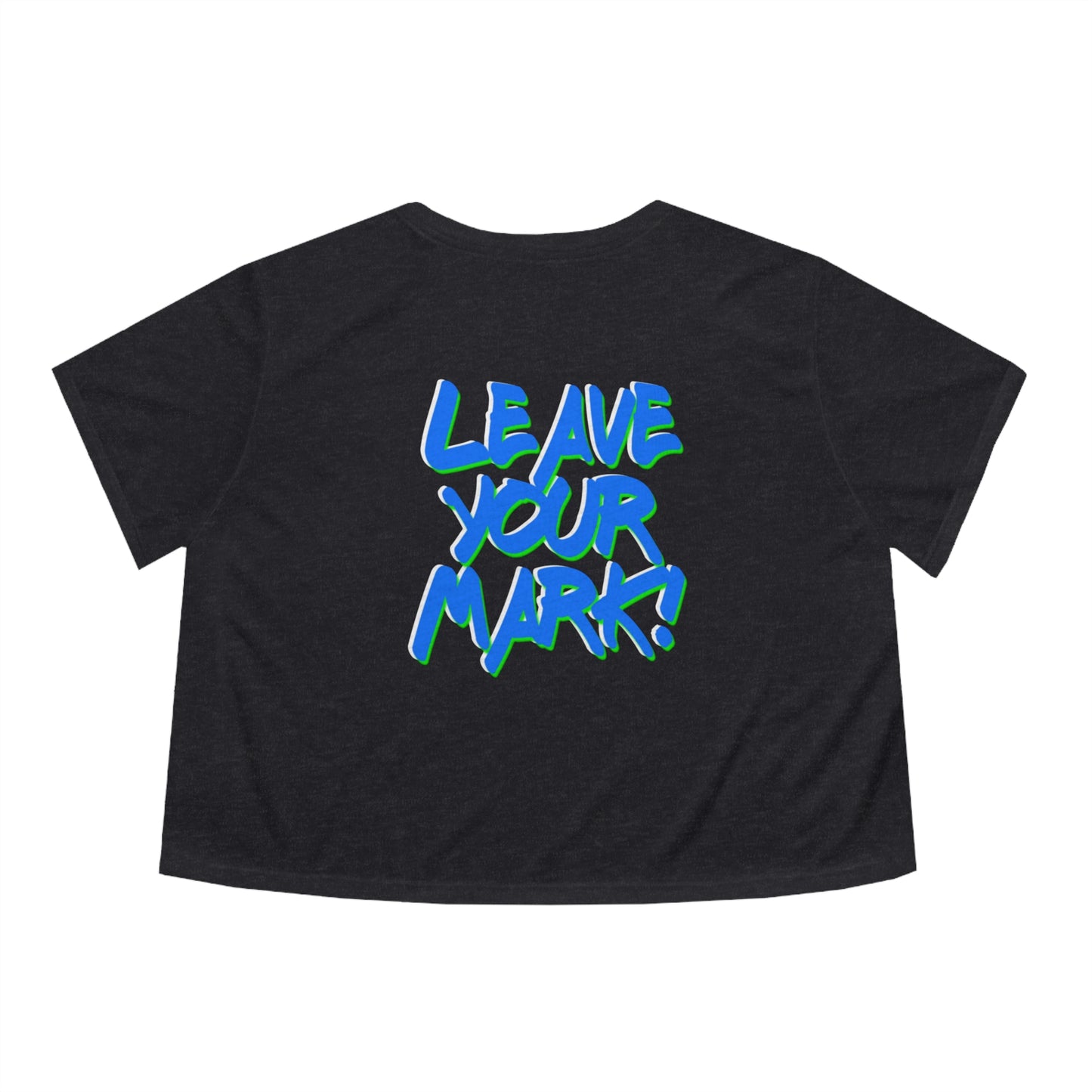 GFWP "Leave Your Mark" World Flowy Crop Top