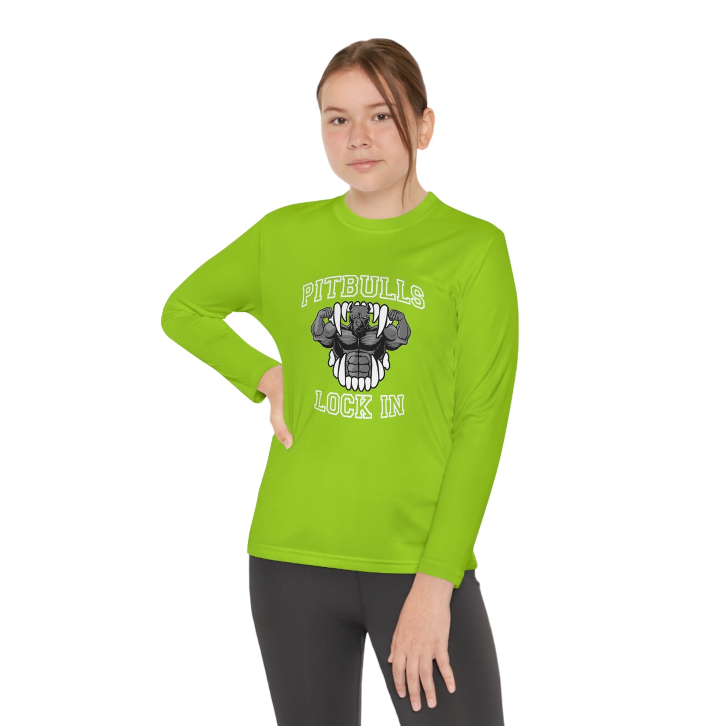 GFWP "Pitbulls Lock In" Youth Long Sleeve