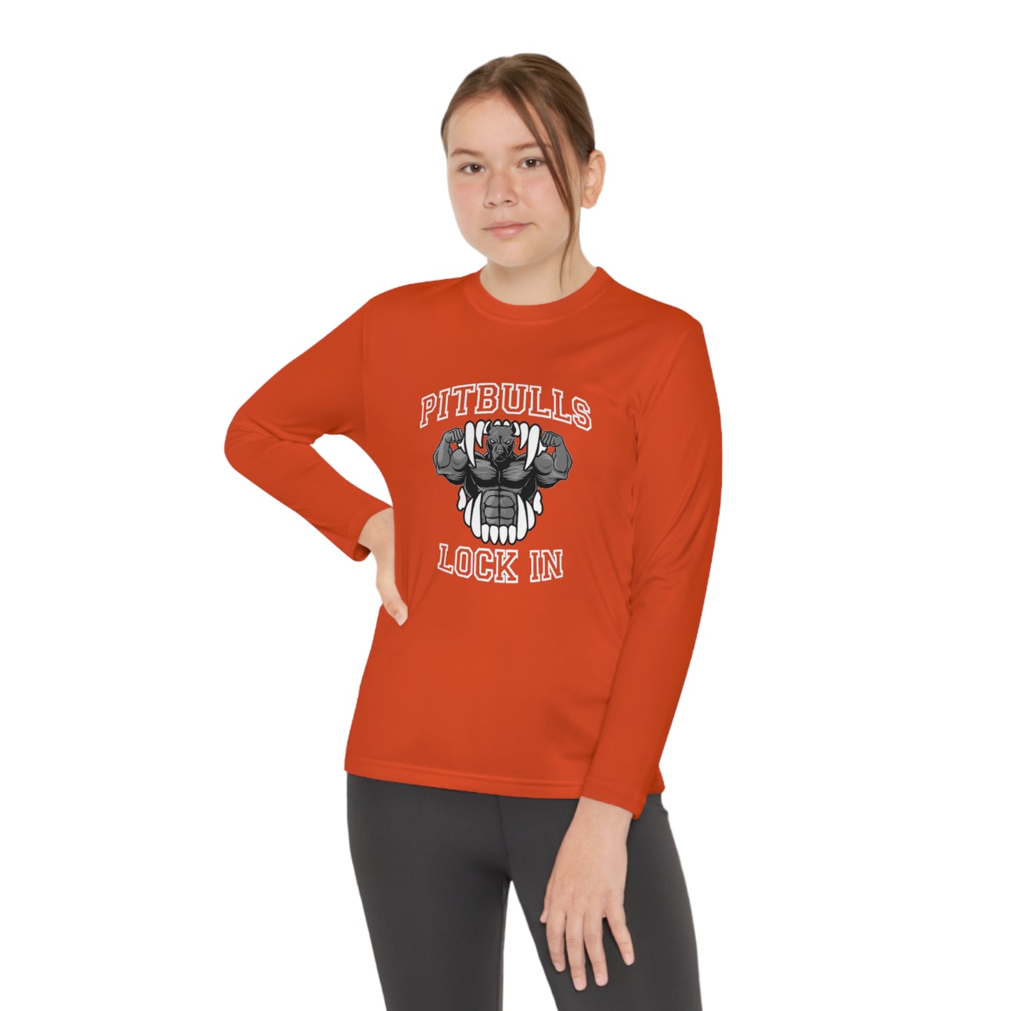 GFWP "Pitbulls Lock In" Youth Long Sleeve
