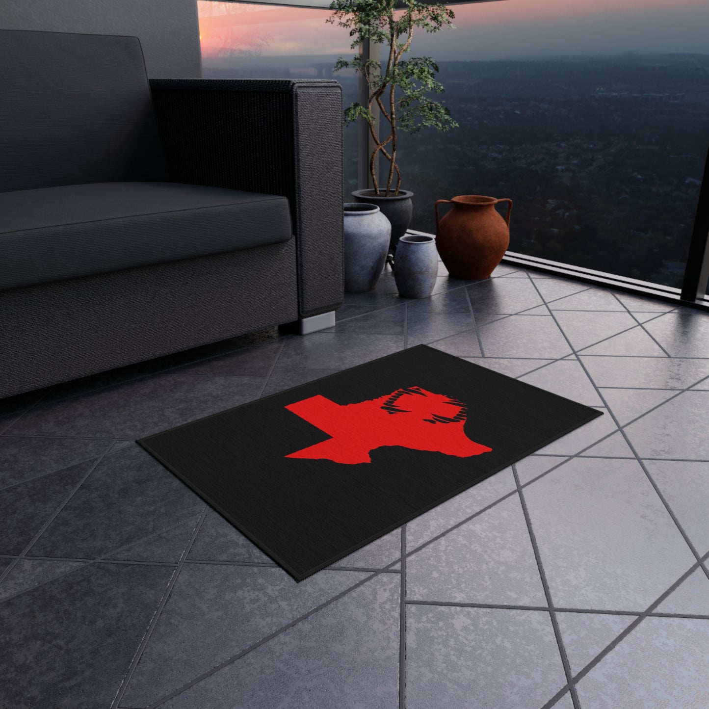 GFWP "Texas Bred" Outdoor Rug