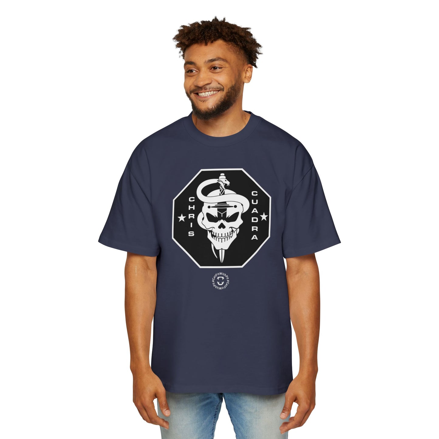 GFWP "Chris Cuadra" Fight Shirt Oversized Tee