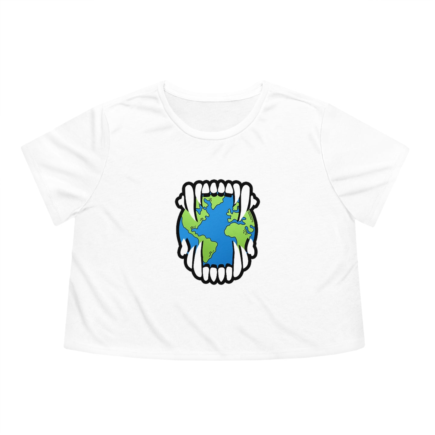 GFWP "Leave Your Mark" World Flowy Crop Top