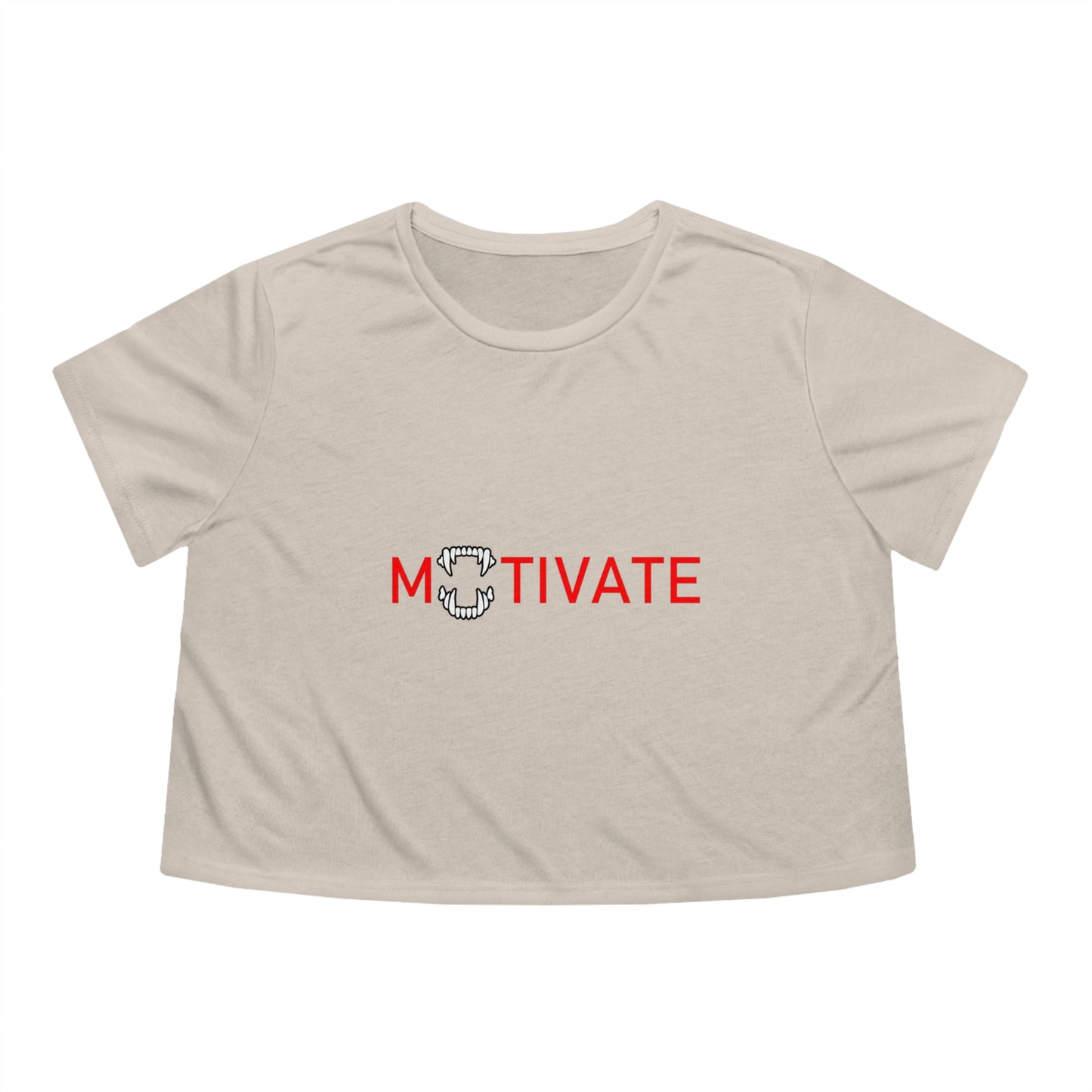 GFWP "Motivate" Flowy Crop Top