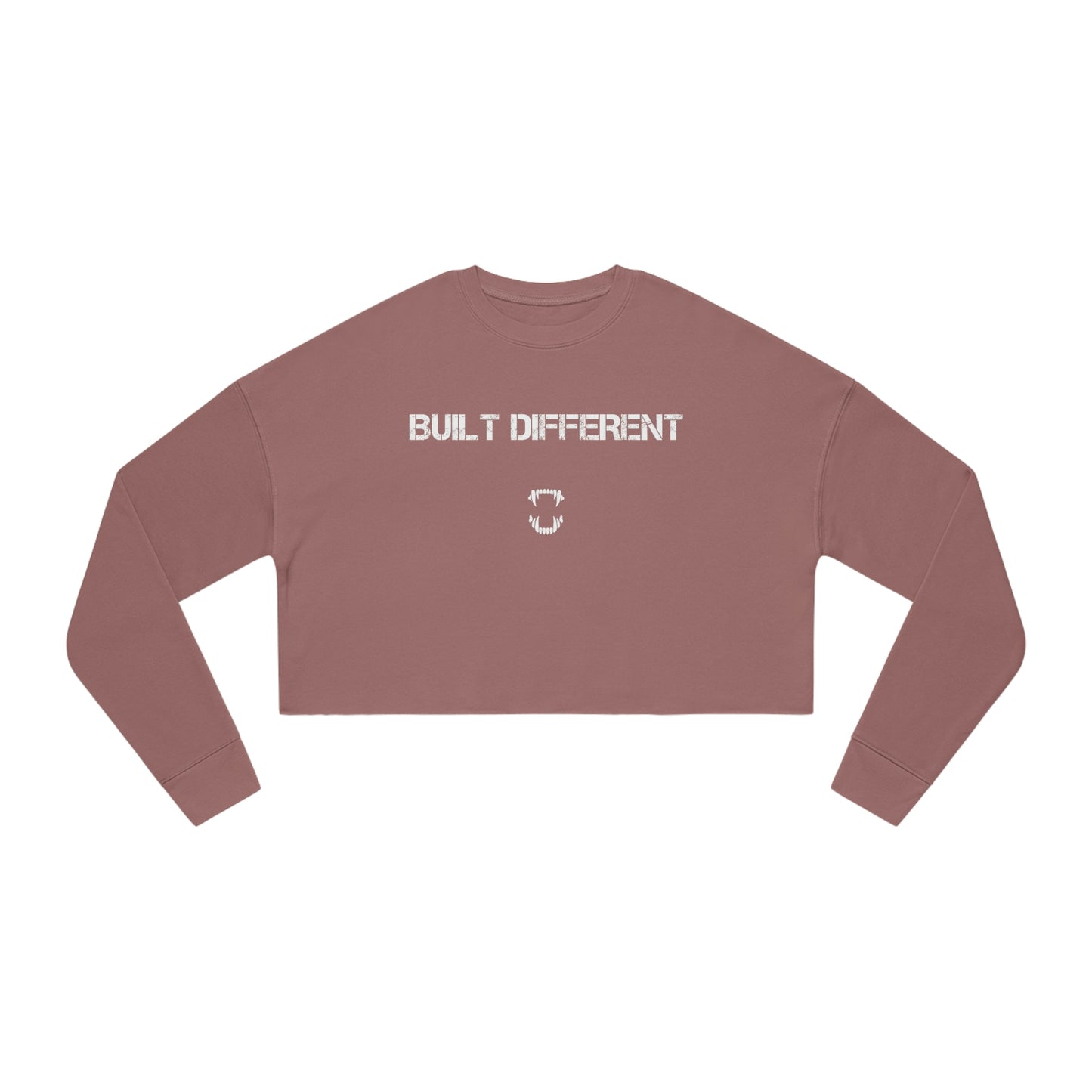 GFWP "Built Different" Women's Cropped Sweatshirt