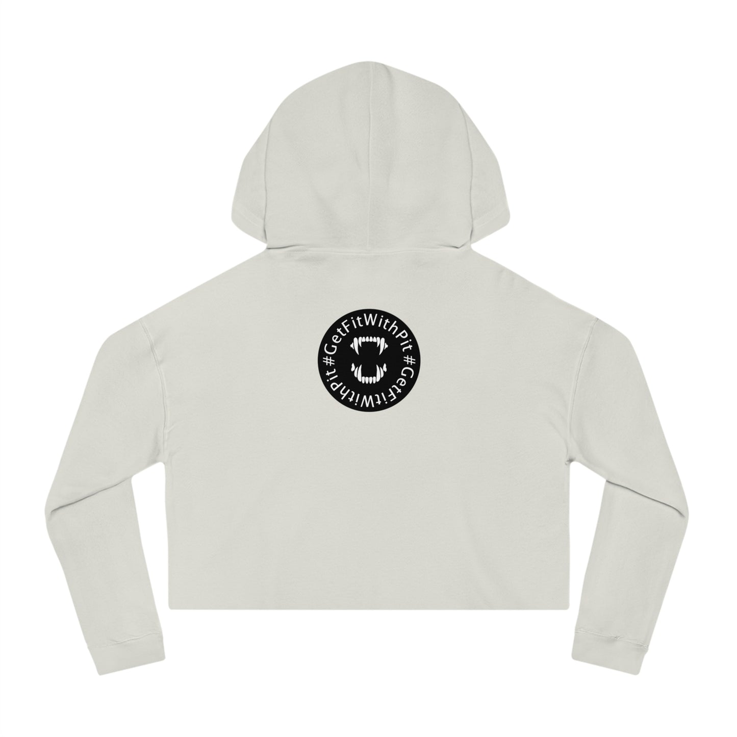 GFWP "Pitbulls" Graphic Cropped Hooded Sweatshirt