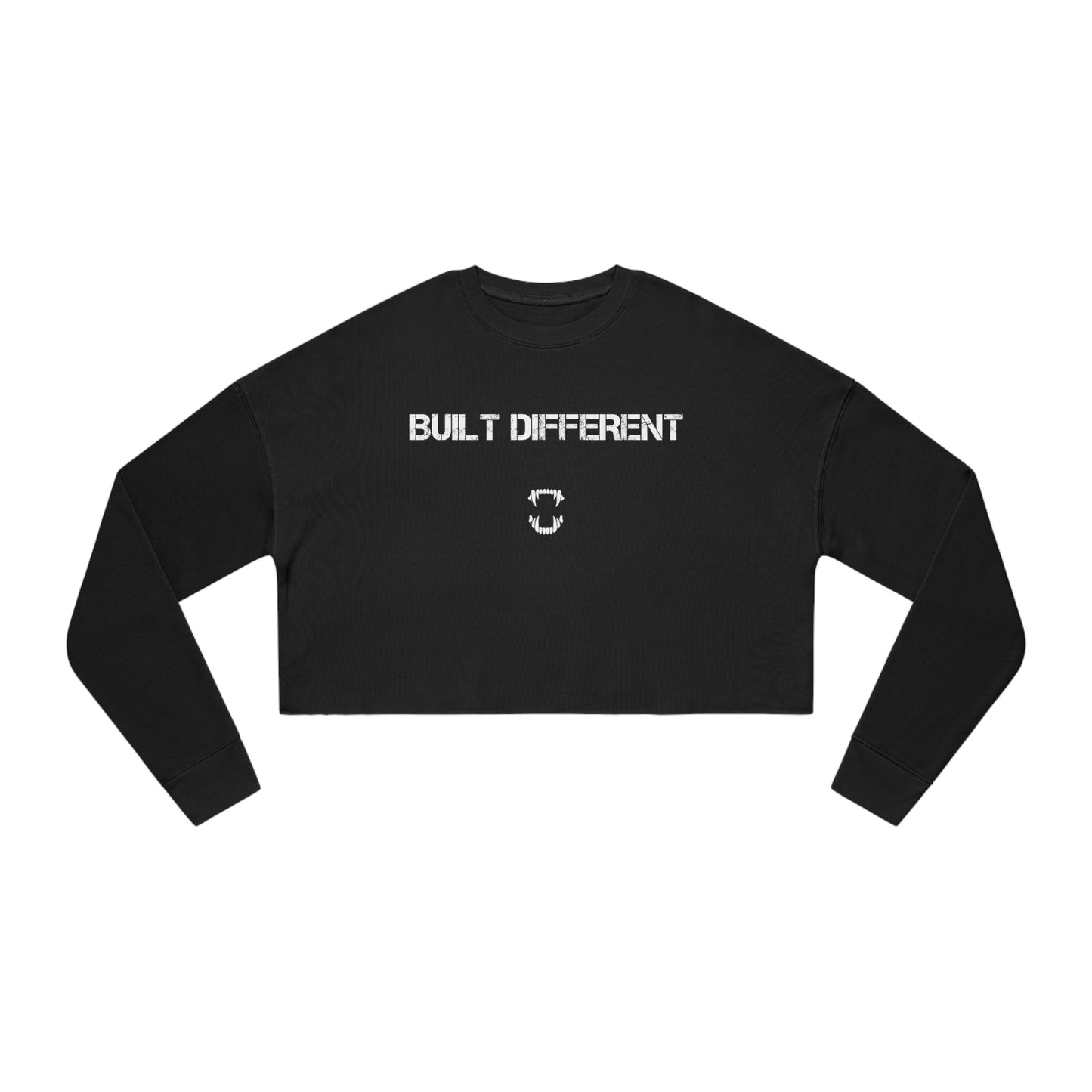 GFWP "Built Different" Women's Cropped Sweatshirt