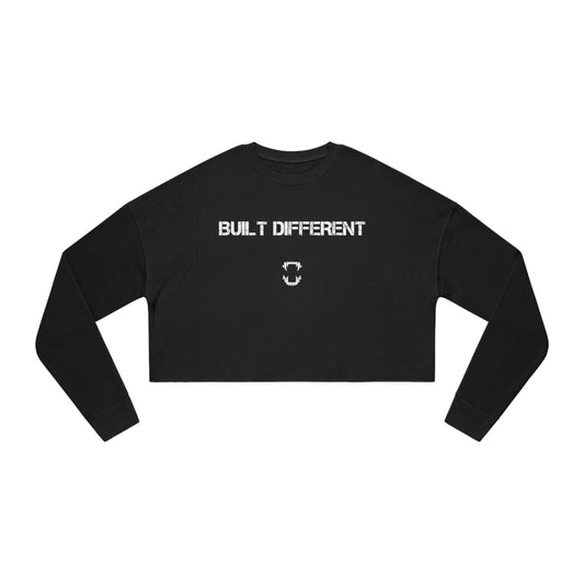 GFWP "Built Different" Women's Cropped Sweatshirt