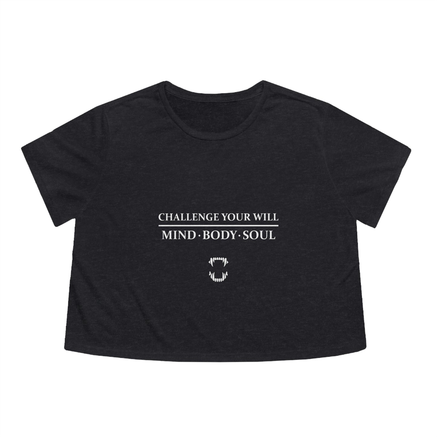 GFWP "Challenge Your Will" Flowy Cropped Tee