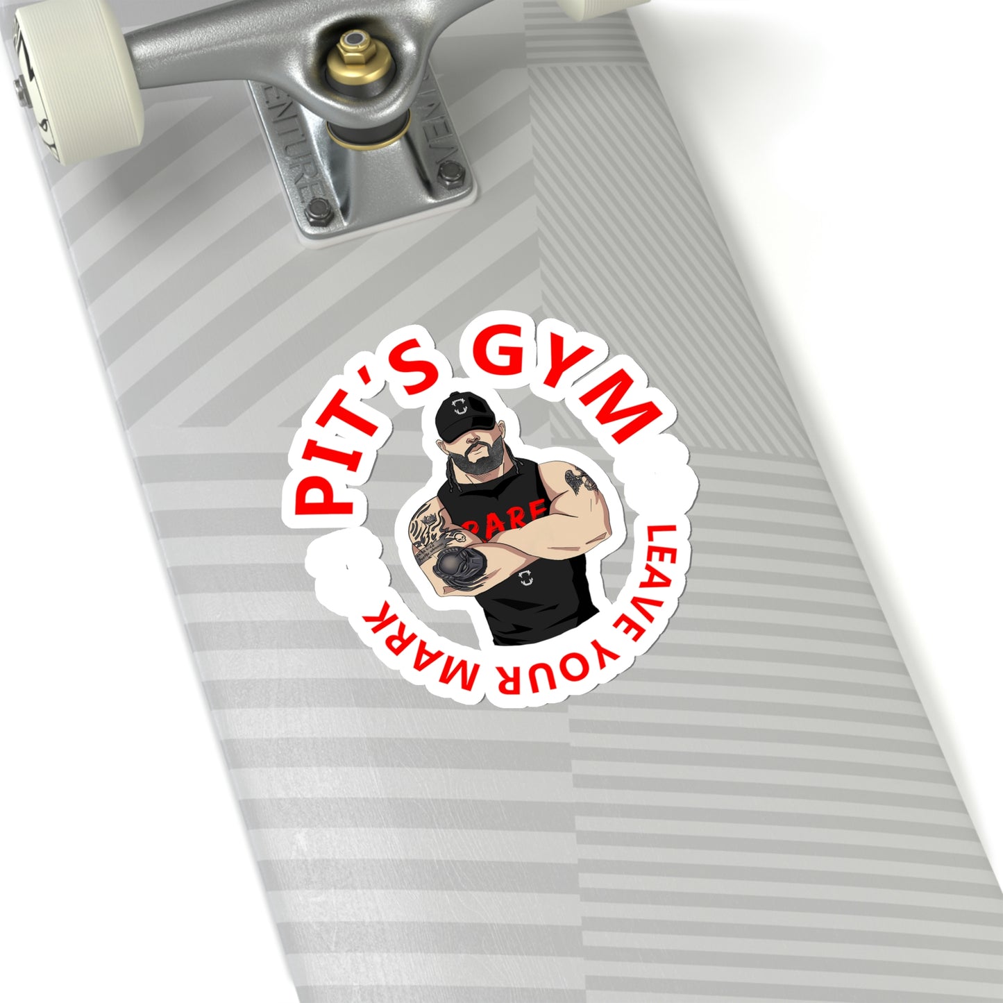 GFWP "Pit's Gym" Cut Stickers