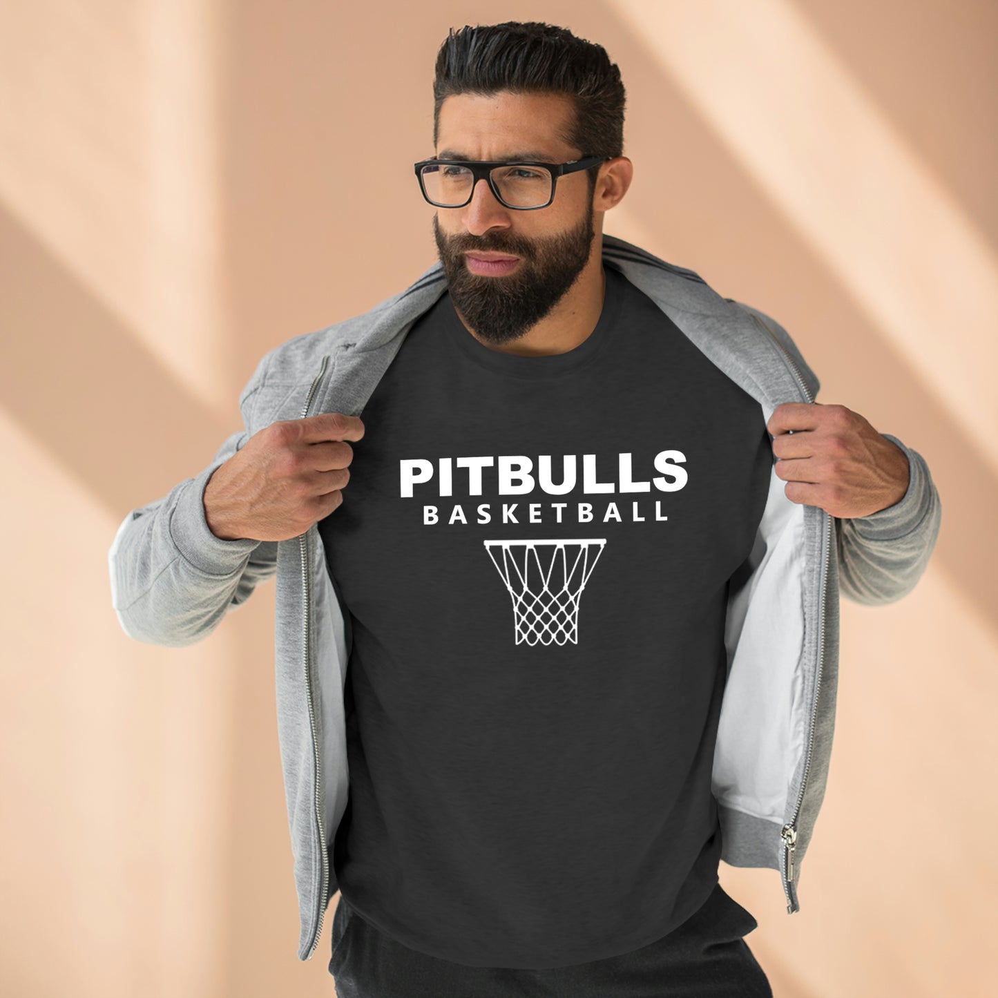 GFWP "Pitbulls Basketball" II Unisex Premium Crewneck Sweatshirt