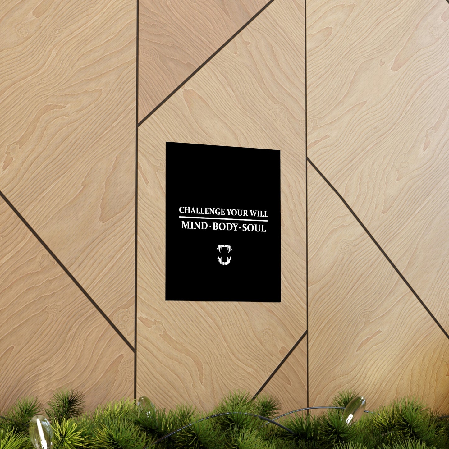 GFWP "Challenge Your Will" Premium Matte Vertical Posters