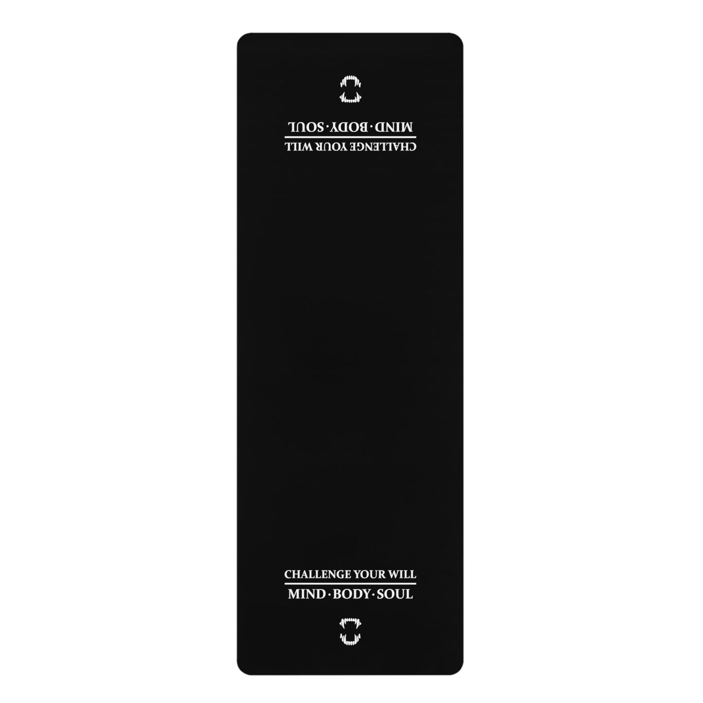 GFWP "Challenge Your Will" Rubber Yoga Mat