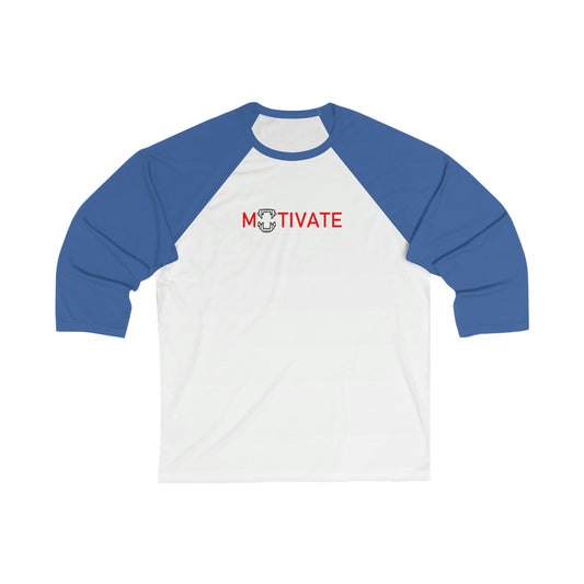 GFWP "Motivate" Unisex 3\4 Sleeve Baseball Tee