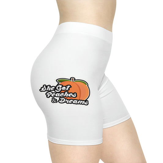 GFWP "Peaches And Dreams" Women's Biker Shorts