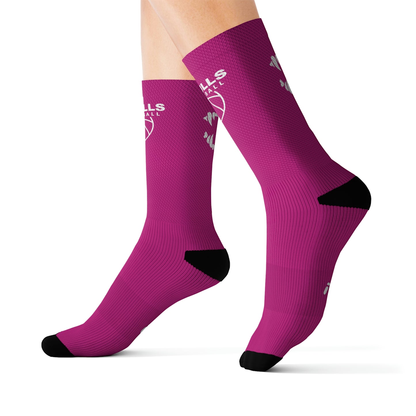 GFWP "Pitbulls Basketball" Sublimation Socks