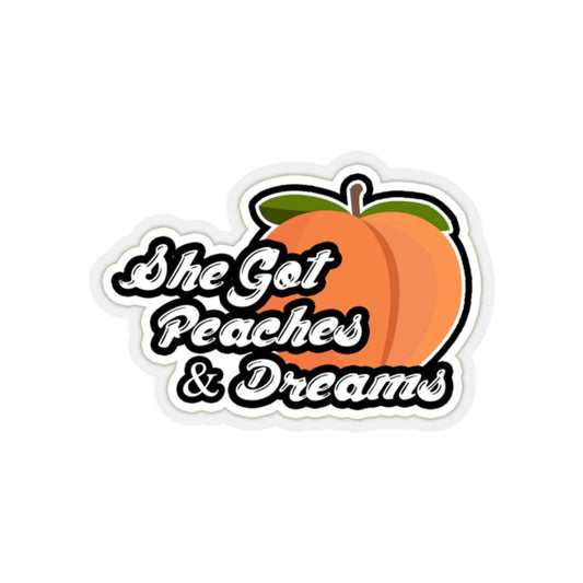 GFWP "Peaches And Dreams" Cut Stickers