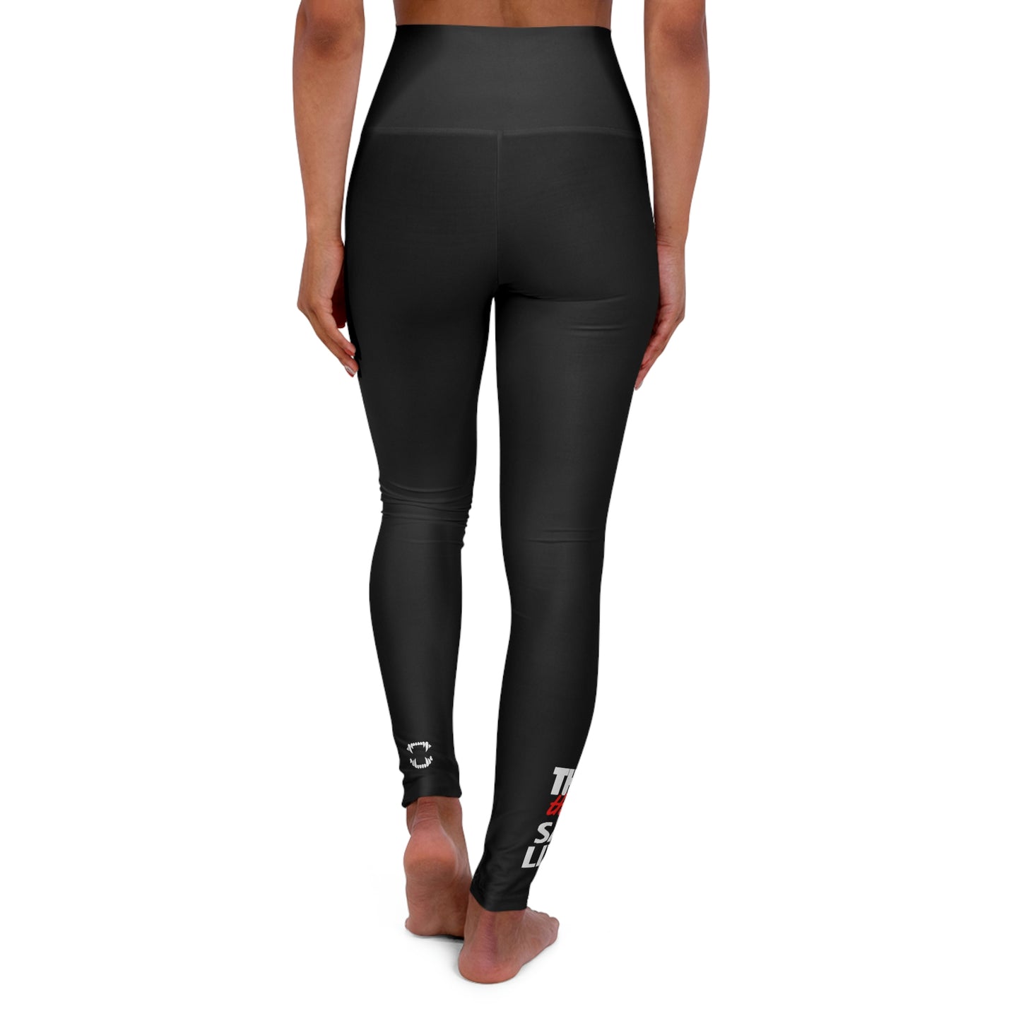 GFWP "Thick Thighs Save Lives" High Waisted Yoga Leggings (AOP)