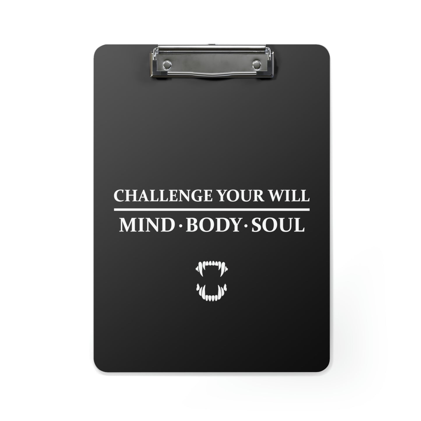 GFWP "Challenge Your Will" Clipboard
