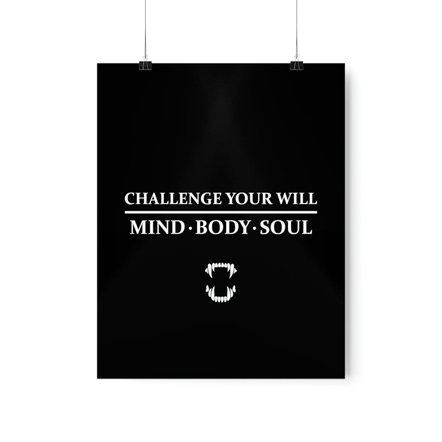 GFWP "Challenge Your Will" Premium Matte Vertical Posters