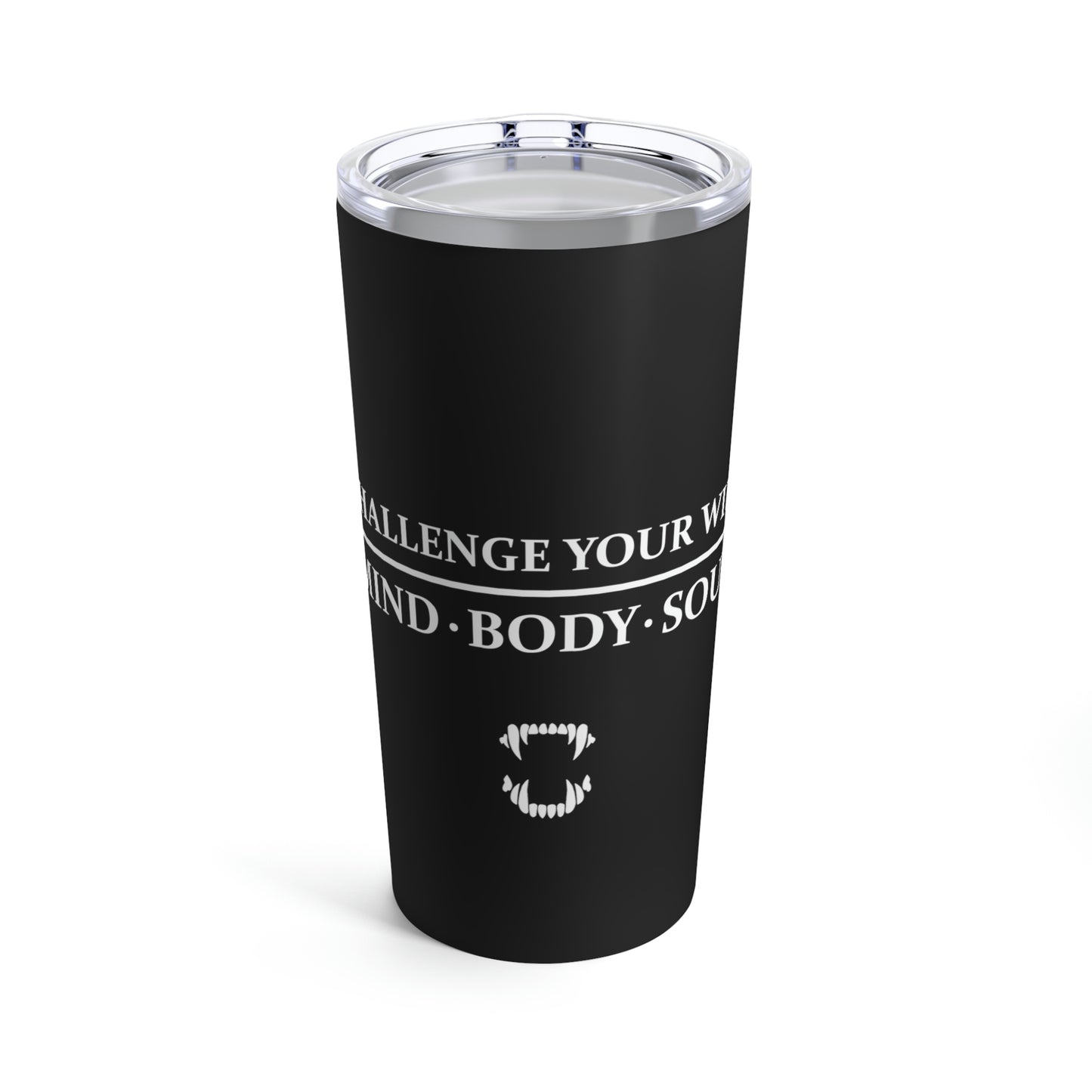 GFWP "Challenge Your Will" Tumbler 20oz
