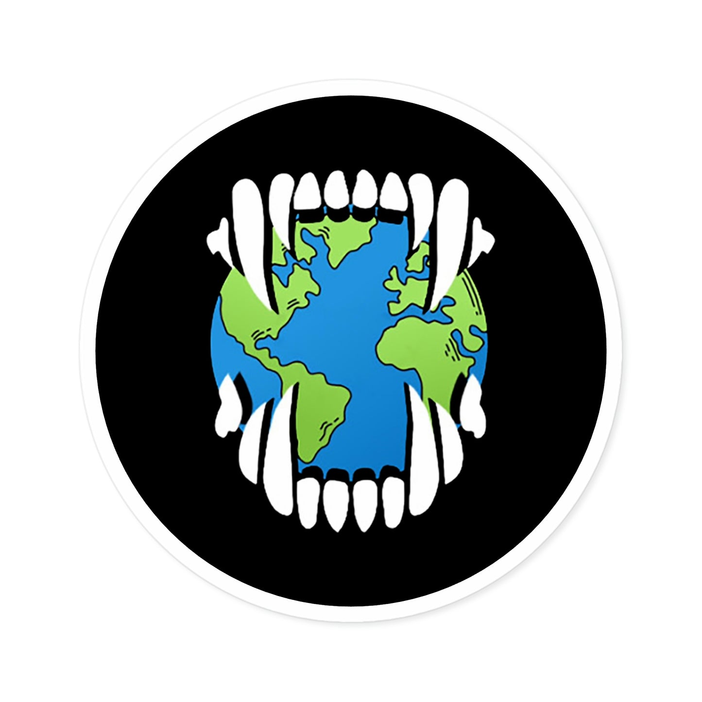 GFWP "Leave Your Mark" World Round Stickers, Indoor\Outdoor
