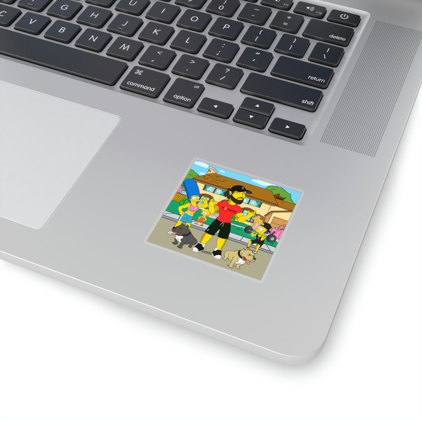 GFWP "Simpsonized" Cut Stickers