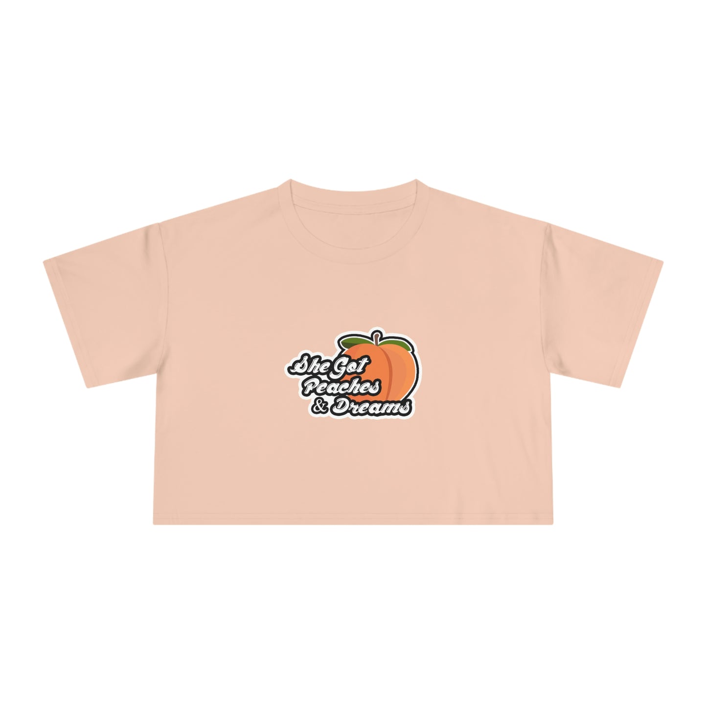 GFWP "Peaches And Dreams" Women's Crop Tee